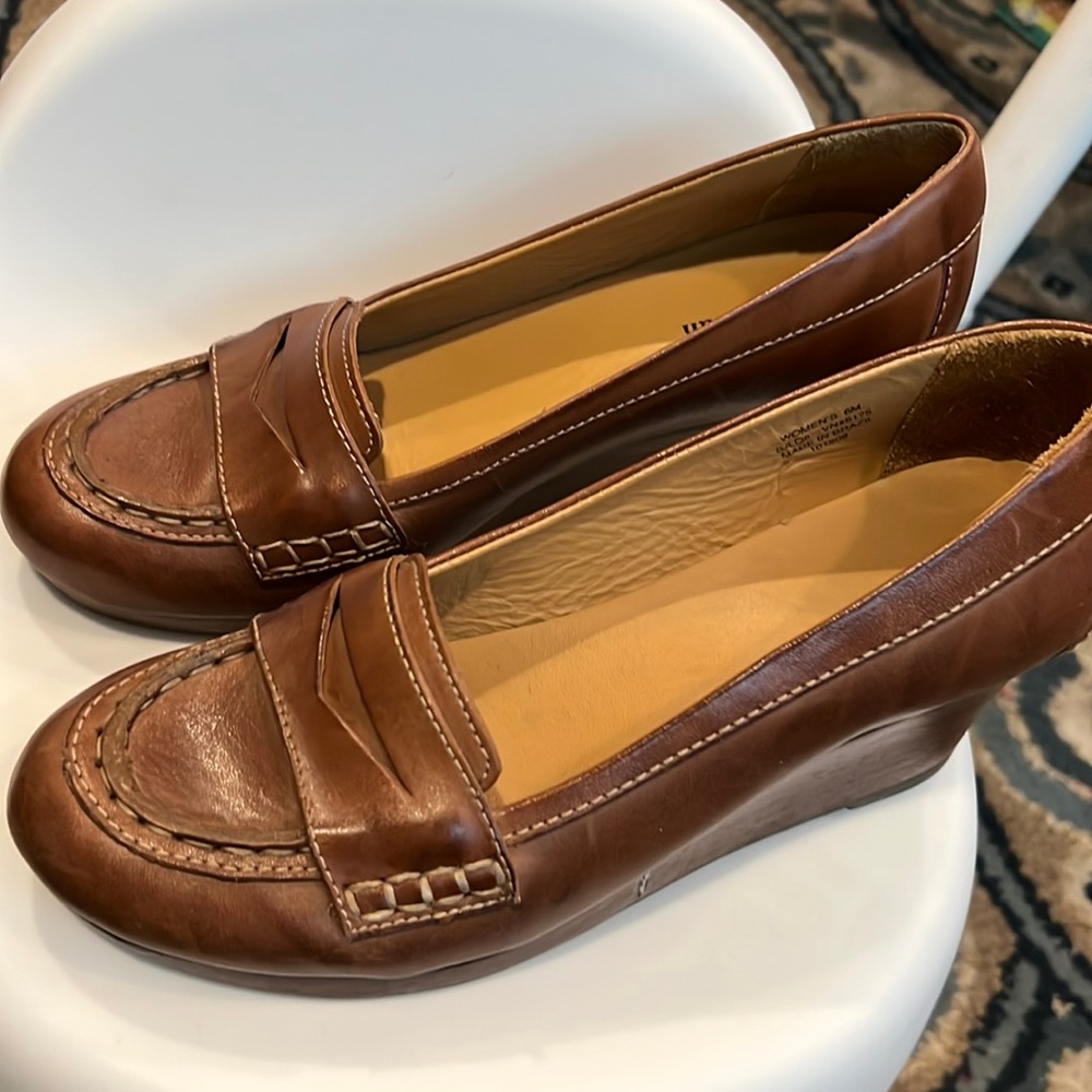 LLBean wedge heels